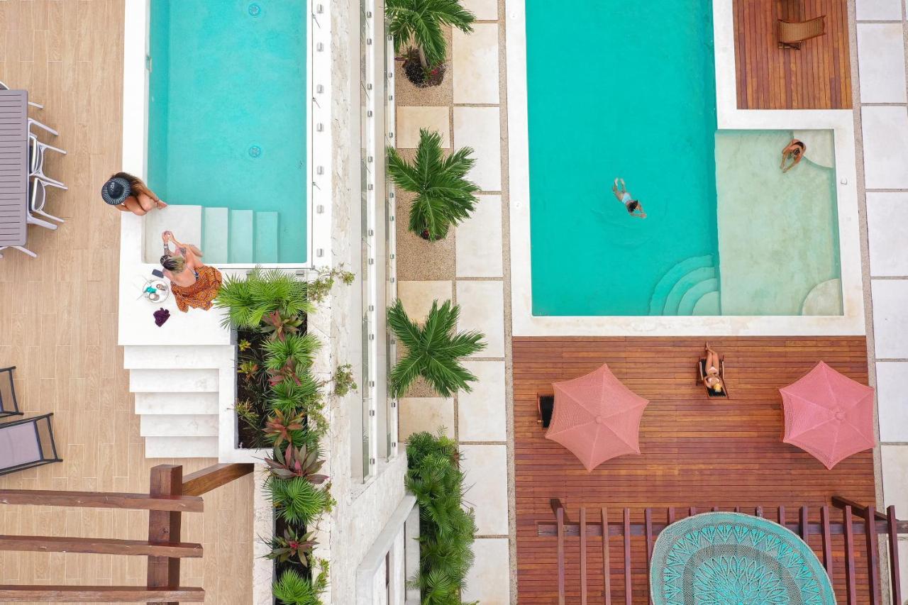 Apartment And Penthouse Blue Luxury Kukulkan Tulum Eksteriør bilde