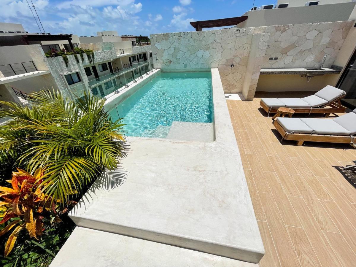 Apartment And Penthouse Blue Luxury Kukulkan Tulum Eksteriør bilde
