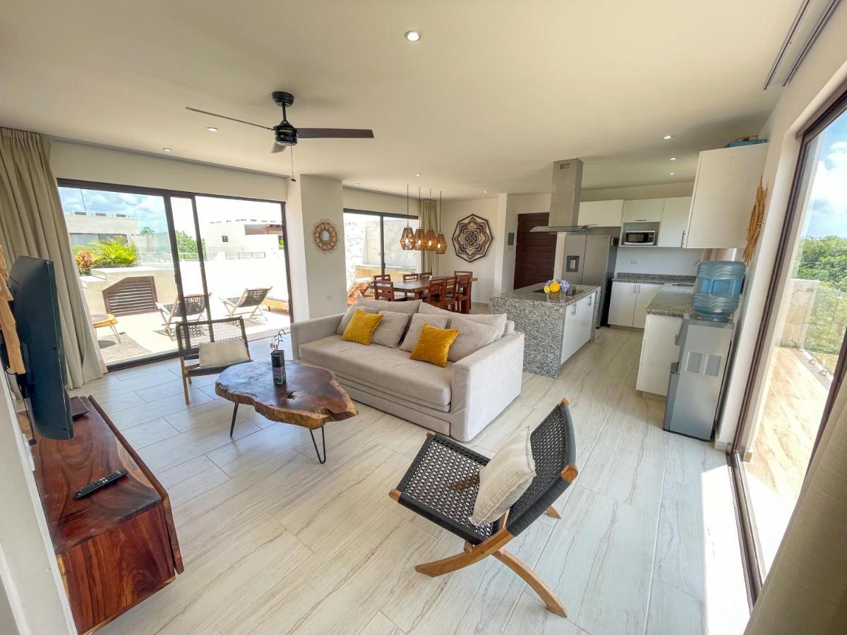 Apartment And Penthouse Blue Luxury Kukulkan Tulum Eksteriør bilde